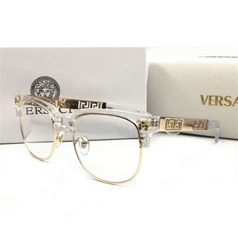 versace eyeglasses for cheap|clear versace glasses on face.